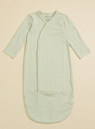Sawyer Striped Gown - TULLABEE