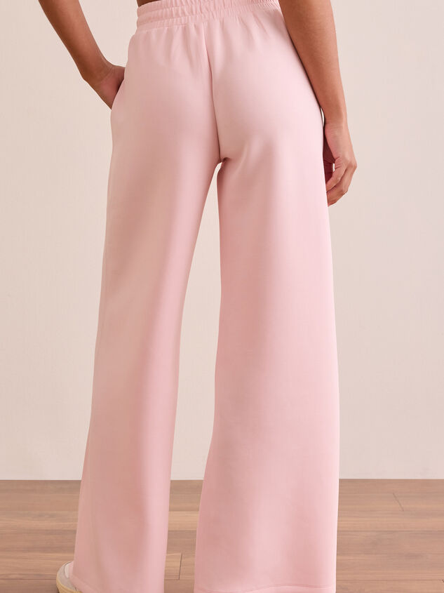 Supersoft Wide Leg Pants Detail 4 - TULLABEE