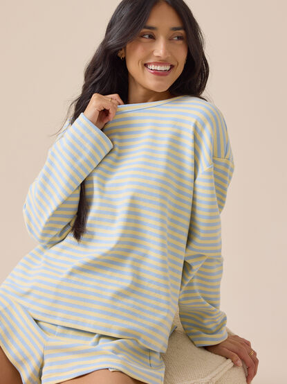 Briley Stripe Crewneck - TULLABEE