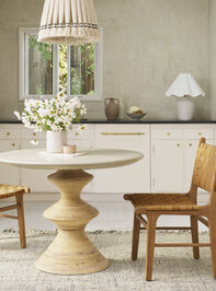 Mila Cement Dining Table Detail 2 - TULLABEE