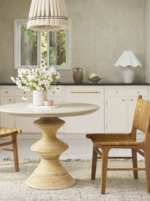 Mila Cement Dining Table Detail 2 - TULLABEE