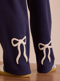 Layup Bow Straight Leg Pant Detail 5 - TULLABEE