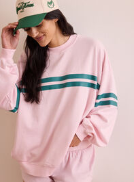 Turbo Striped Sweatshirt - TULLABEE