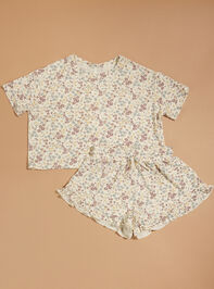 Leonie Floral Tee and Shorts Set by Rylee + Cru - TULLABEE