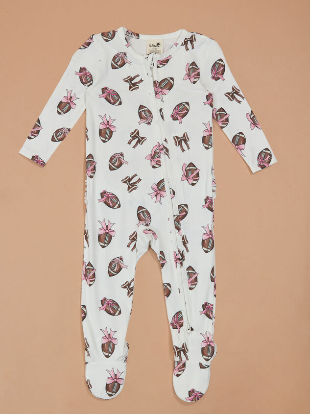 Touchdown Twirl Footie - TULLABEE