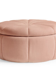 Bianca Upholstered Storage Ottoman - TULLABEE