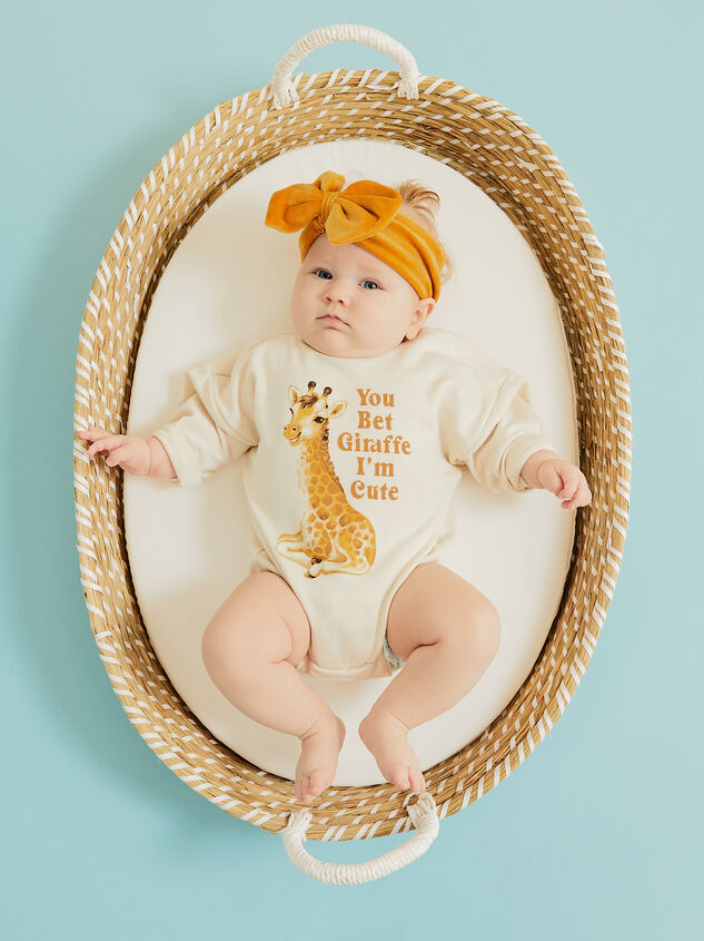 You Bet Giraffe Romper - TULLABEE