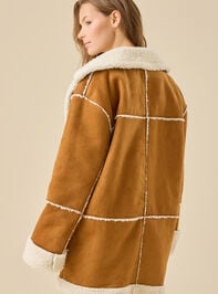Flora Suede Jacket Detail 5 - TULLABEE