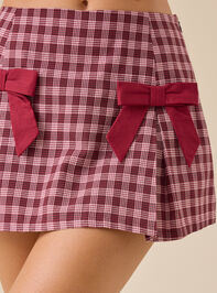 Winslow Bow Pleated Skirt Detail 3 - TULLABEE