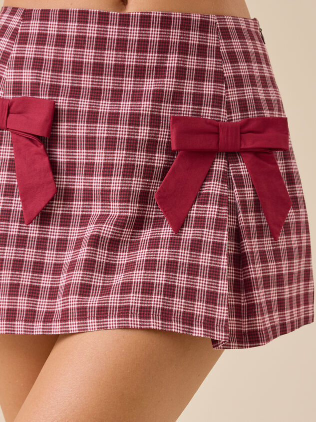 Winslow Bow Pleated Skirt Detail 3 - TULLABEE