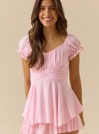 Haisley Double Layered Romper Detail 4 - TULLABEE