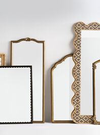 Colette Gilded Wood Mirror Detail 2 - TULLABEE
