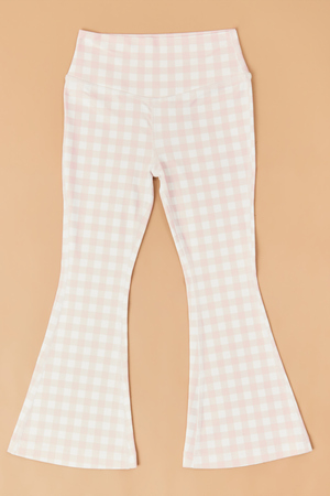 Lena Gingham Flare Leggings - Altar'd State