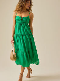 Karine Tiered Maxi Dress Detail 4 - TULLABEE