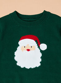 Santa Sweater Bubble by Mudpie Detail 2 - TULLABEE