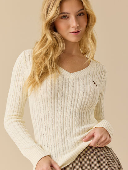 Cameron Cable Icon Sweater - TULLABEE