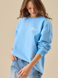 Snowy Bronco Pullover Detail 3 - TULLABEE