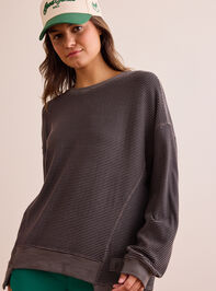 Dig Deep Striped Crewneck - TULLABEE