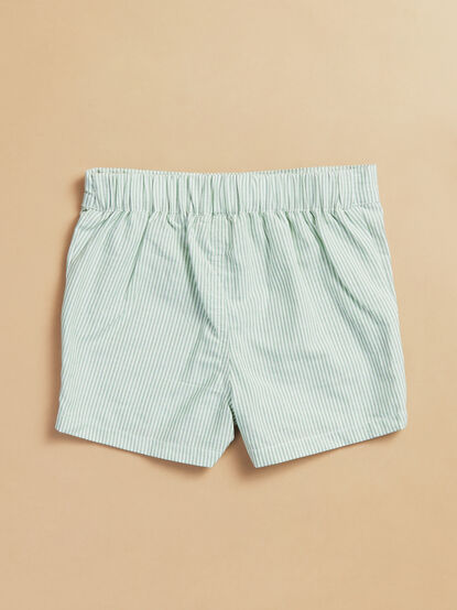 Ethan Striped Baby Shorts - TULLABEE