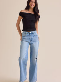 Amayah Asymmetrical Top Detail 2 - TULLABEE