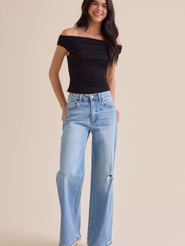 Amayah Asymmetrical Top Detail 2 - TULLABEE