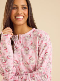 Tinsley Waffle Lounge Top Detail 4 - TULLABEE