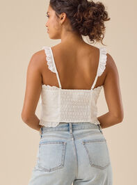 Chelsea Cinch Front Tank Detail 6 - TULLABEE
