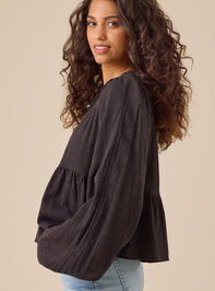 Landrie Tiered Babydoll Top Detail 5 - TULLABEE