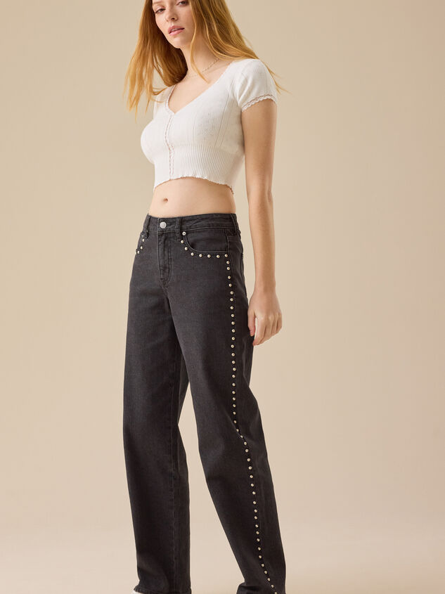 Tyler Studded Jeans - TULLABEE