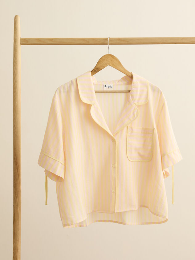 Melody Striped Lounge Top - TULLABEE