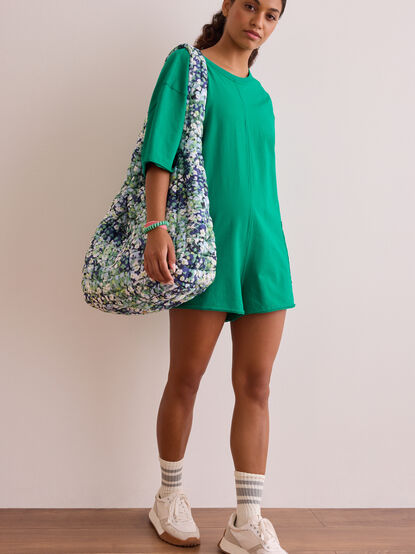Hang Tough Reversible Tee Romper - TULLABEE