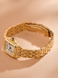 Square Face Link Watch - TULLABEE