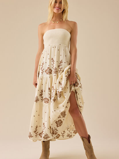 Tatum Floral Maxi Dress - TULLABEE