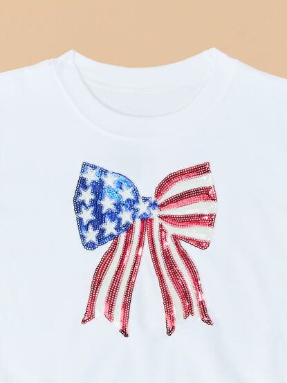 Americana Bow Romper - TULLABEE