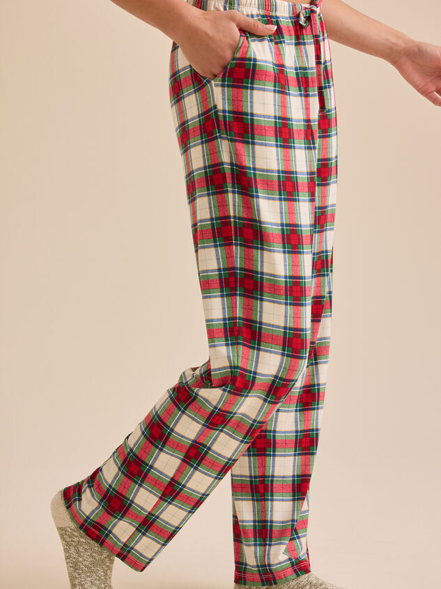 Harley Holiday Parent Pajama Set Detail 7 - TULLABEE
