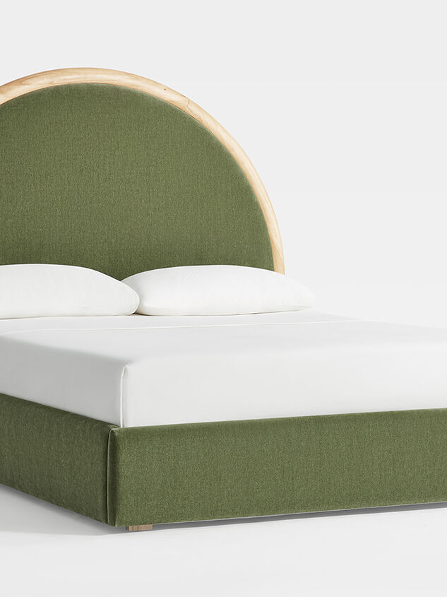 Joy Upholstered & Wood Bed Detail 2 - TULLABEE