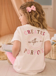 Created With A Purpose Graphic Tee - TULLABEE