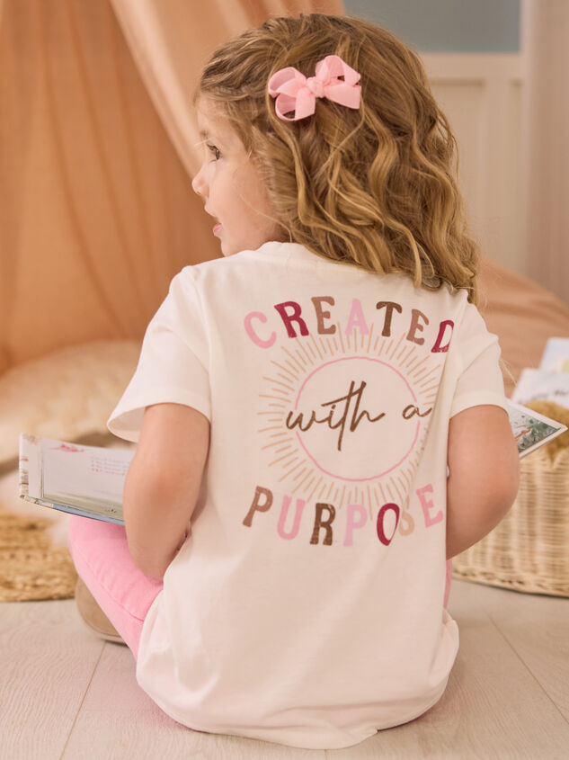 Created With A Purpose Graphic Tee - TULLABEE