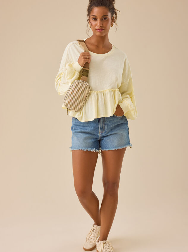 Angie Ruffle Top Detail 2 - TULLABEE