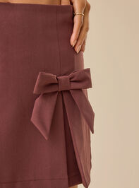 Florence Bow Mini Skort Detail 3 - TULLABEE