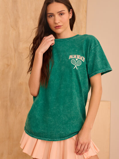 Palm Beach Tennis Tee - TULLABEE