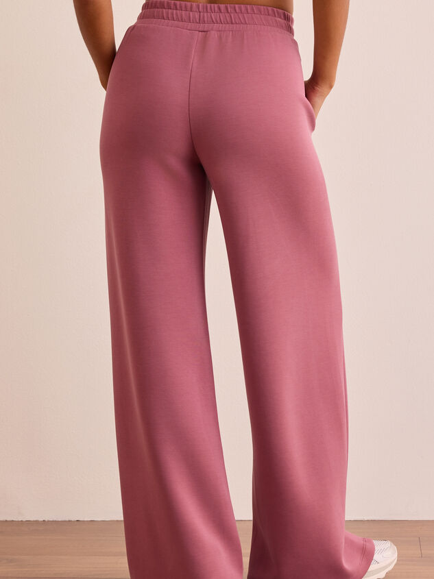 Supersoft Wide Leg Pants Detail 5 - TULLABEE