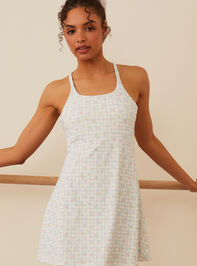 Active Spirit Gingham Dress Detail 2 - TULLABEE