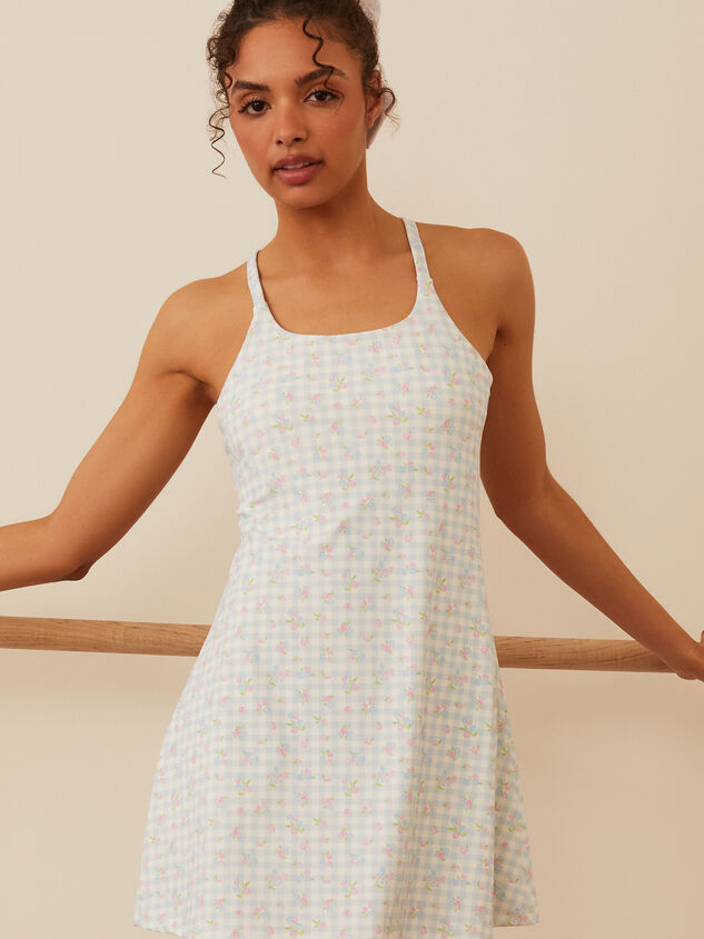 Active Spirit Gingham Dress Detail 2 - TULLABEE