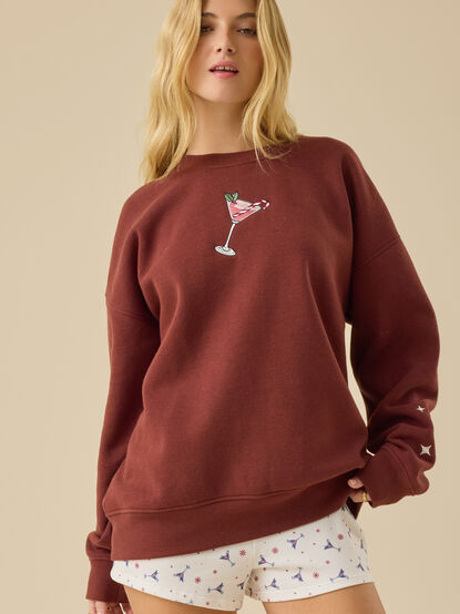 Candy Cane Martini Pullover - TULLABEE
