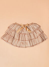 Gigi Gingham Bow Tutu Detail 2 - TULLABEE