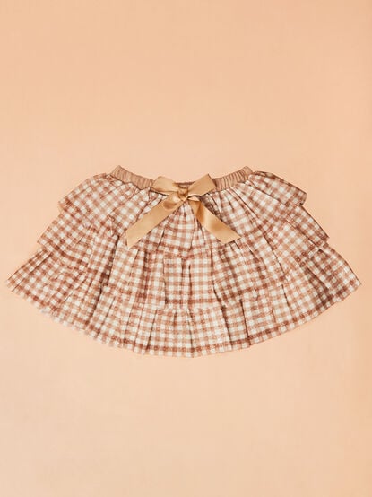 Gigi Gingham Bow Tutu - TULLABEE