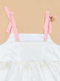 Penelope Butterfly Toddler Dress Detail 3 - TULLABEE