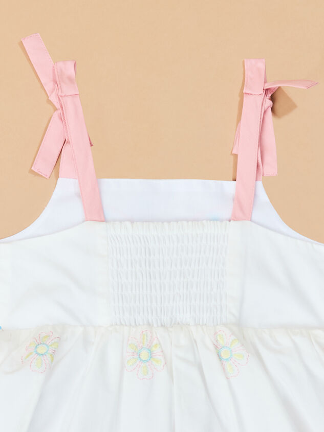 Penelope Butterfly Toddler Dress Detail 3 - TULLABEE