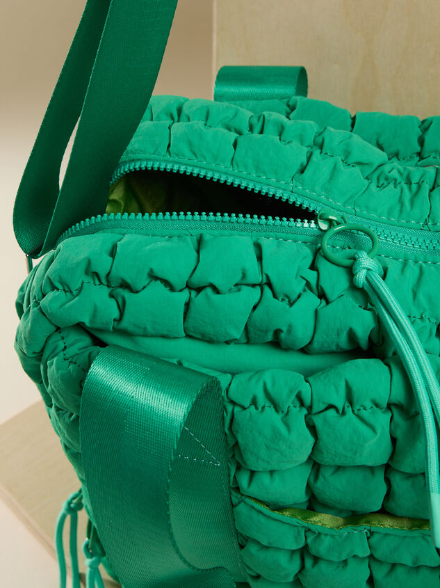 Carry On Quilted Tote Detail 5 - TULLABEE